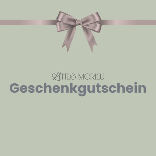 Geschenkgutschein Little Morilu
